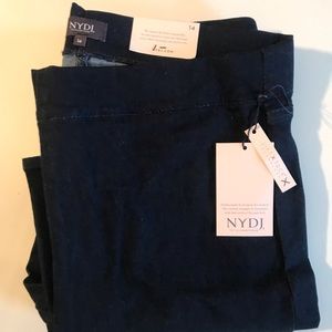 NYDJ Marilyn Pull On Straight Leg Jeans
